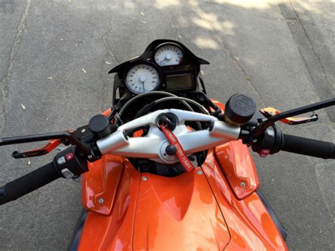 Bmw K1300r K Series K1300s K 1300 Orange Naked Motorcycle
