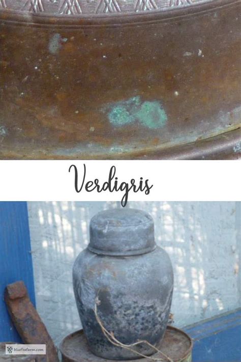 verdigris  copper  brass   valuable patina