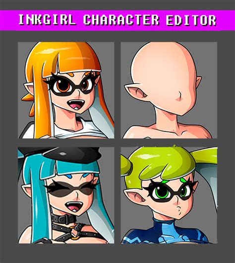Inkling Girl Character Editor By Witchking00 On Deviantart