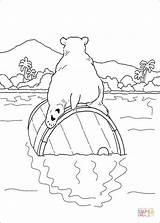 Coloring Polar Bear Little Pages Lars Sitting Crock Book Coloriage Info Drawing sketch template