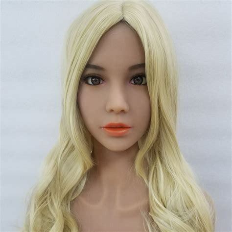 50 Oral Sex Doll Head Realistic Full Silicone Sex Love For 135cm 140cm