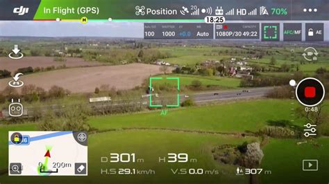drone telling   correct height  operate