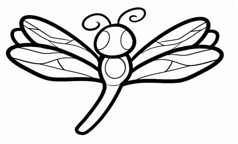 dragonfly coloring page coloring home