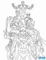 Justice League Case sketch template