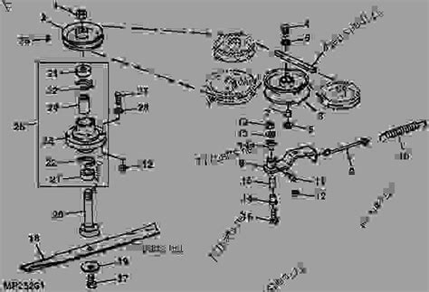 john deere  mower deck parts diagram general wiring diagram