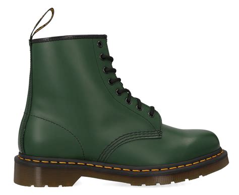 dr martens unisex  smooth leather boots green catchcomau