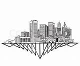 Skyline Baltimore Md Pittsburgh Drawing Denver Vector Getdrawings Eps Dallas Illustration Clipart Royalty Photography Fotosearch sketch template