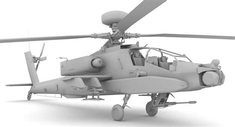 3d Model Apache Ah 64d Longbow Vr Ar Low Poly Cgtrader