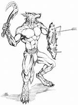 Werewolf Shield Werewolves sketch template
