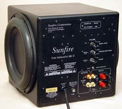 sunfire true subwoofer mkii repair service