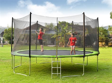 outdoor ft outdoor trampoline kids trampoline  ft safety