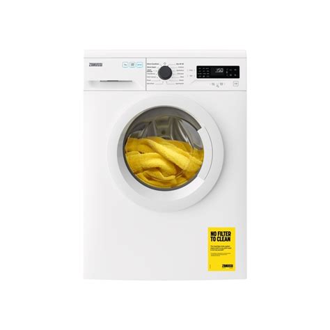 zanussi zwfbpw kg rpm  energy rating freestanding washing machine white home