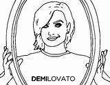 Lovato Popstar Colorier Acolore Coloritou sketch template