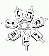 Coloring Dreidel Pages Compiled Some Popular Coloringhome sketch template