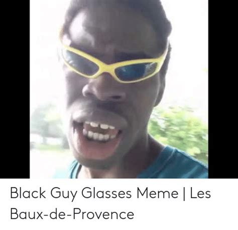 Black Guy Clout Goggles Meme