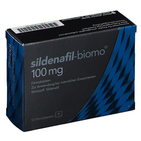 sildenafil biomo® 100 mg 12 st shop