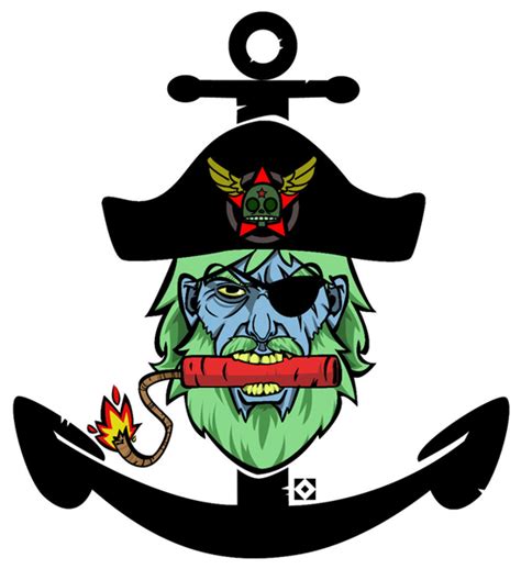 pirate anchor  teedizzle  deviantart