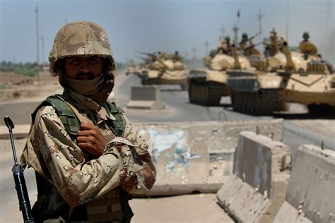 iraqi army gaining  losing ground naoc