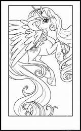 Pony Coloring Pages Little Colouring Printable Kids Books Cute G4 Rainbow Over Mlp Adult Mermaid Celestia Color Print Princess Frank sketch template