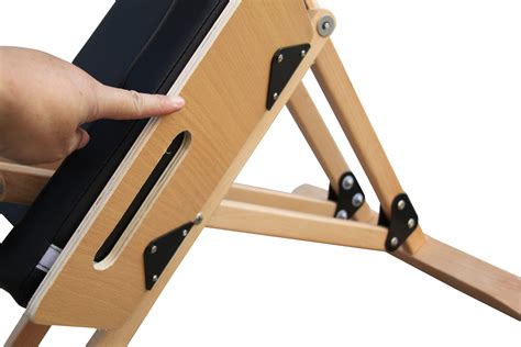 Portable Massage Chair In Wooden Frame Ishka Massage Equipment