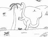 Supersaurus Coloring Cycad Diplodocus Neck Long Legs Robin Pages Great Feeding Tree Dinosaurs Sauropods sketch template