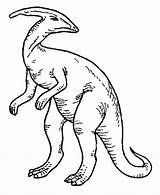 Dinosaur Coloring Pages Clipart Kids Easy Drawing Real Library sketch template