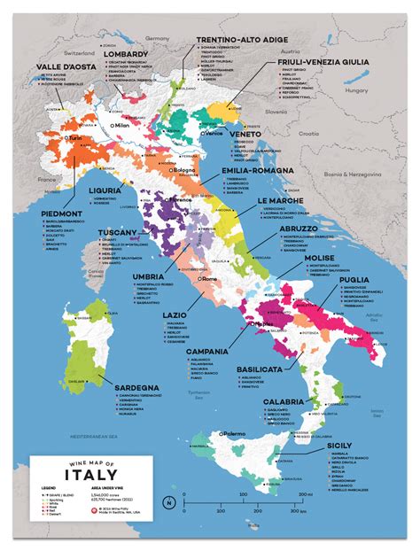 italian wine map  exploration guide wine folly