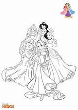 Princesse Aurore Cendrillon Raiponce Heros Jasmine Coloriez Coloriages Aplemontbasket Visiter sketch template