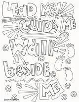 Coloring Pages Doodle Quotes Bible Alley Christian Songs Walk Lds Printable Library Word Doodles Clipart Colouring Adult Color Quote Colorings sketch template