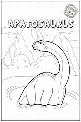 Apatosaurus Kidsactivitiesblog sketch template