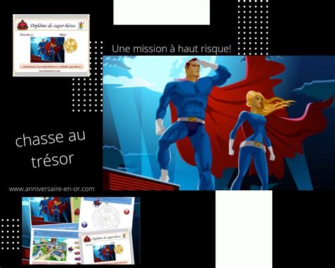 Chasse Au Trésor Des Super Héros Jeu Clé En Main Pour Animer Une