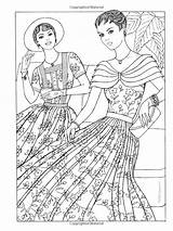 Coloring Pages 1950s Haven Adult Book Fashions Fabulous Fashion Books Creative Colouring Printable Getcolorings Vintage Print Template Disney Choose Board sketch template