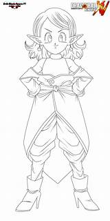 Lineart Xenoverse Sparx sketch template
