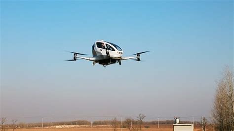 test footage revealed  ehang  manned passenger drone uasweeklycom