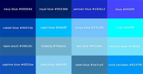 colors  blue coloring