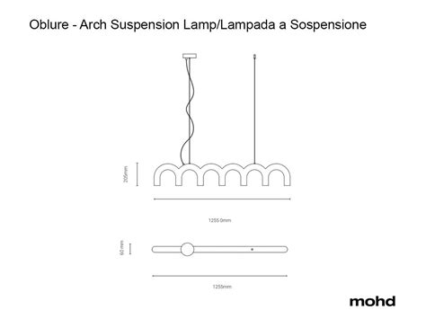 oblure arch suspension lamp mohd shop