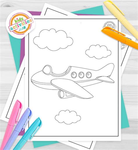 printable jet coloring pages kids activities blog