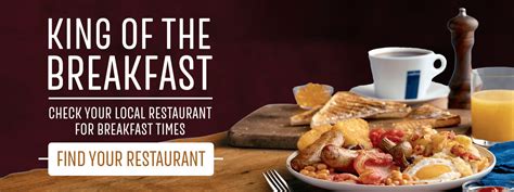 all you can eat breakfast from £4 29 toby carvery