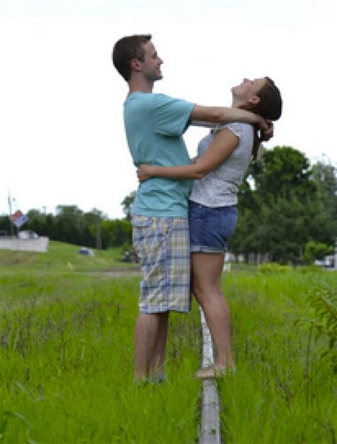 Awkward Engagement Photos Couple Shares Hilarious