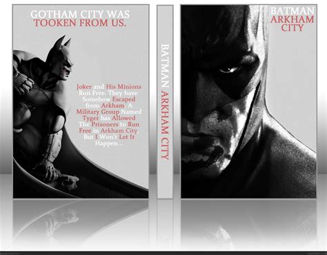 Batman Arkham City Playstation 3 Box Art Cover By Waterlordo