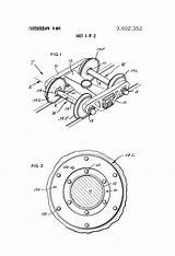 Patents Axle Wheel Railway sketch template