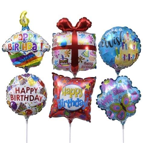mini happy birthday mylar balloon tampa florists  tampa flowers