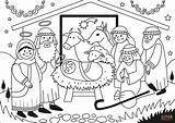 Pastori Adorazione Nativita Magi Natività Shepherds Stampare Natale sketch template