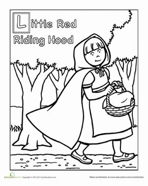red riding hood worksheet educationcom red riding hood red