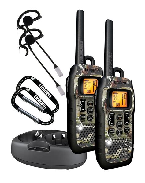 uniden gmr5099 2ckhs two way radio with vox headsets two