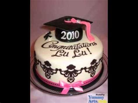 diy graduation cake decorations youtube