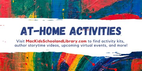 home activity ideas mackids school library