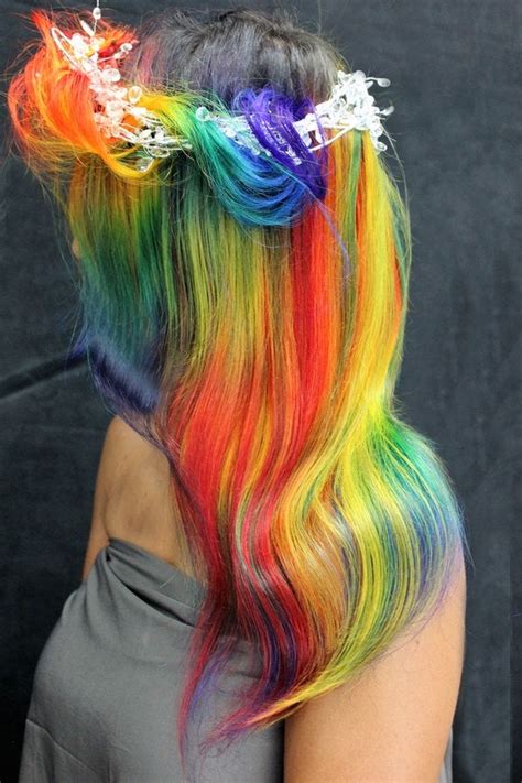 The Meaning Behind This Rainbow Hair Will Make You Cry Glamour