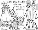 Paper 18th Print Color Century Late Doll Pixie Puck Pdf Dolls Printable sketch template