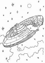 Star Wars Coloring Ship Pages Battleship War sketch template
